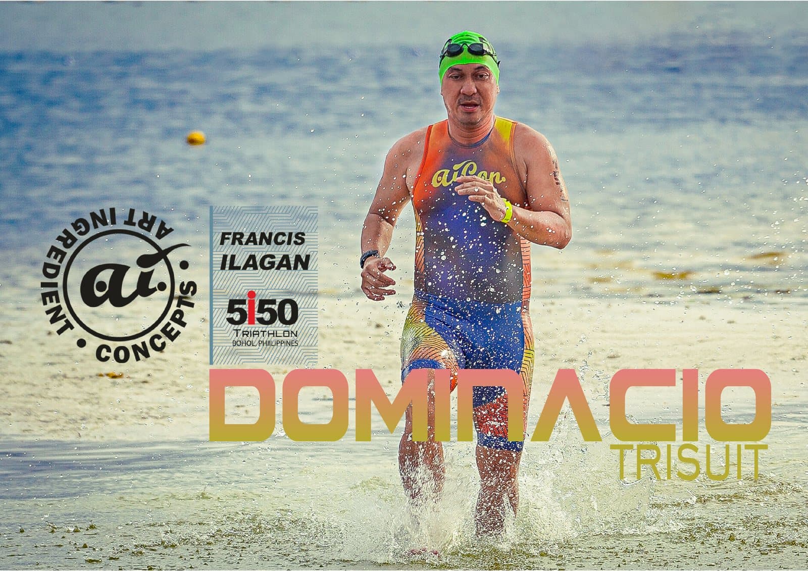 AICON Dominacio trisuit — Francis Ilagan at the 5150 Triathlon