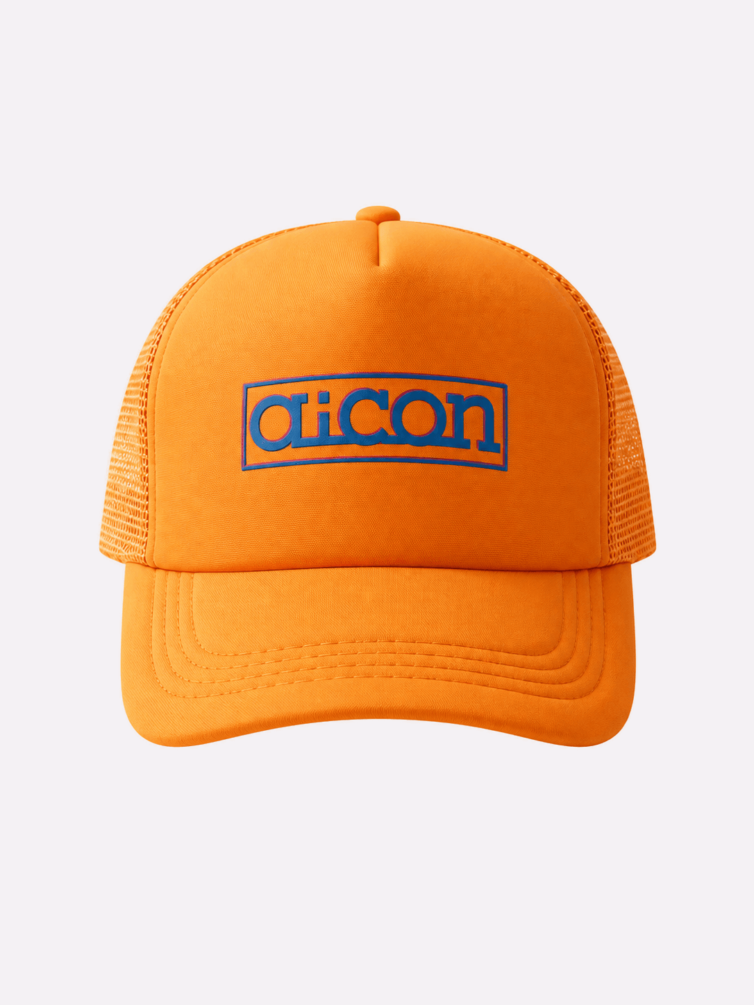 AICON Trucker Cap — Sunset Orange