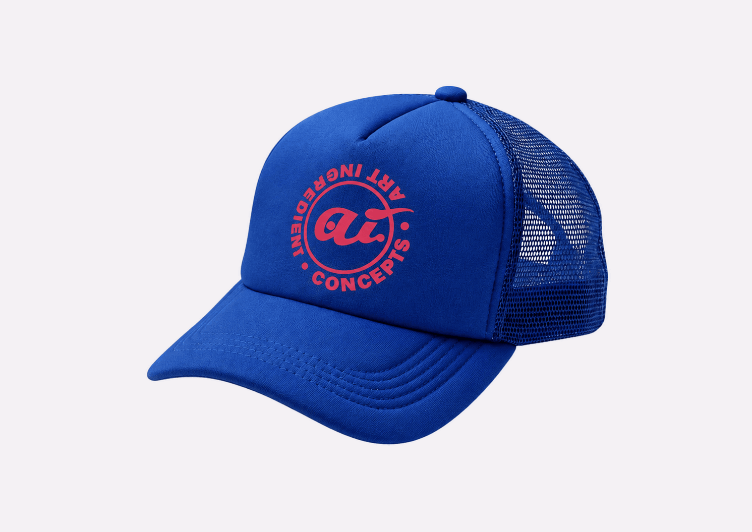 AICON Trucker Cap — Royal Blue