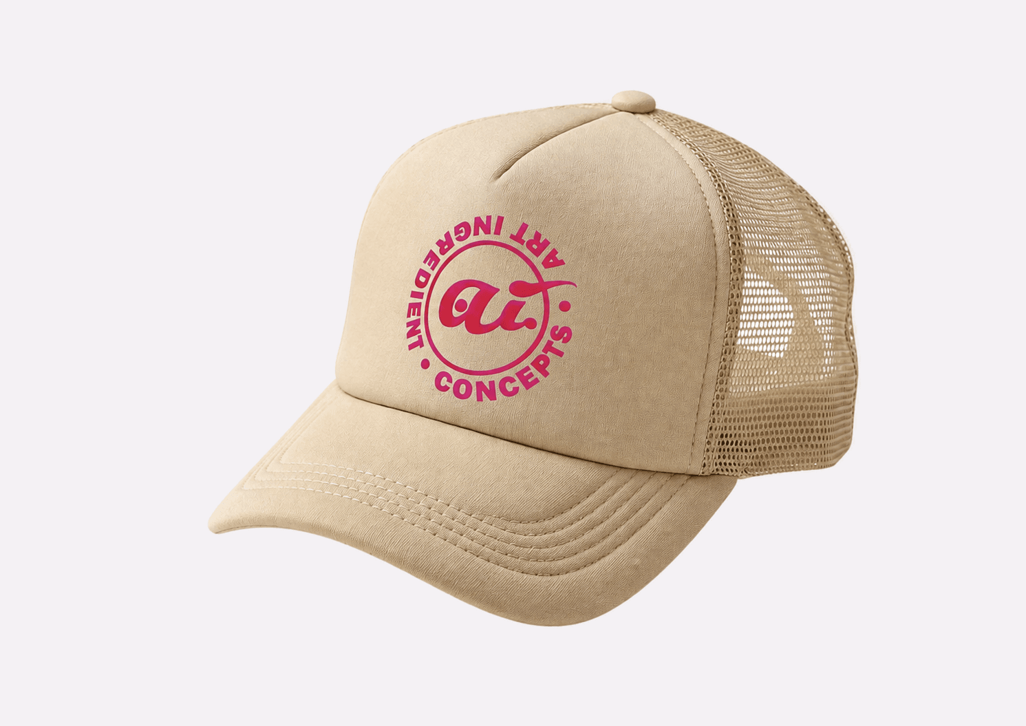 AICON Trucker Cap — Desert Tan